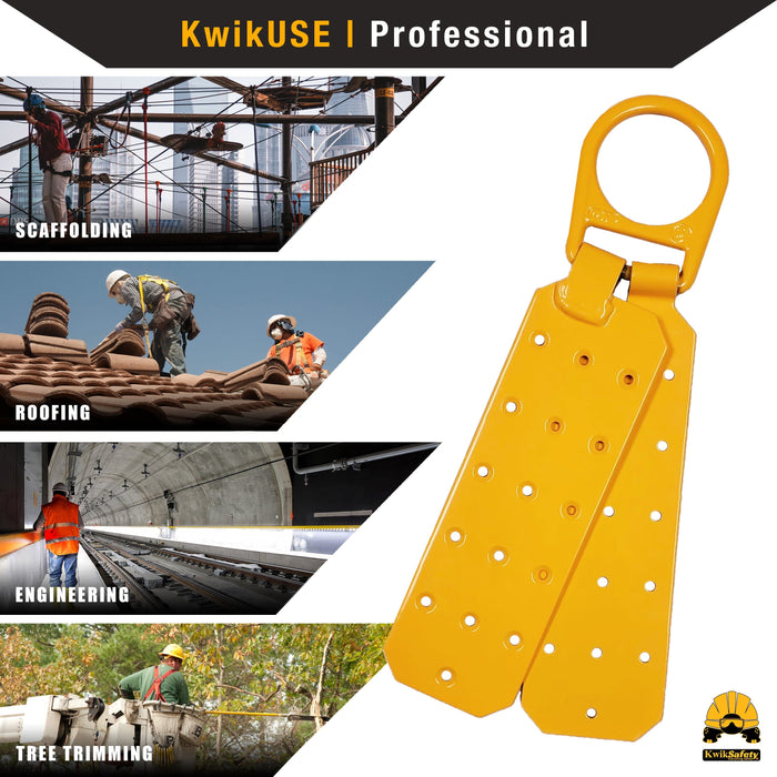 KwikSafety GATOR Temporary Reusable Roof Anchor ANSI Tested OSHA Compliant Roof Safety - Model No.: KS7802 - KwikSafety