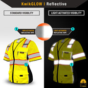 KwikSafety | Duchess Safety Vest for Women | Reflectivity