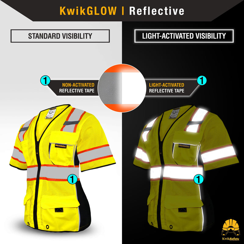 KwikSafety | Duchess Safety Vest for Women | Reflectivity