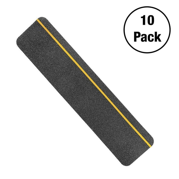 KwikSafety 6"x24" Black Anti Slip Stair Tread Pack - KwikSafety