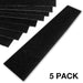 KwikSafety 6"x24" Black Anti Slip Stair Tread Pack - KwikSafety