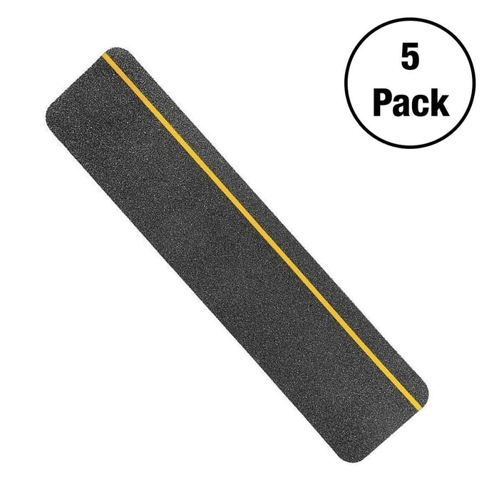 KwikSafety 6"x24" Black Anti Slip Stair Tread Pack - KwikSafety