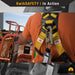 KwikSafety TORNADO 1D Ring Fall Protection Full Body Safety Harness - Model No.: KS6601 - dbi rope exo miller tech scorpion thunder kwik safty saftey arnés construccion contruction arnerope harnes forklift padded scaffold prevention tongue support guardian economy kits protections rigging ironworkers best arness protecta security gear