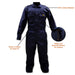 KwikSafety Class 3 Non-reflective Multi-purpose Construction Coveralls - KwikSafety