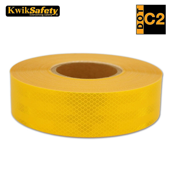 KwikSafety 2" x 150 ft Conspicuity Standard Pattern Reflective Tape - KwikSafety