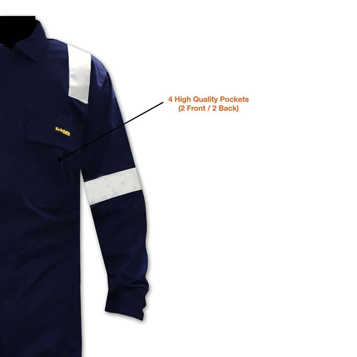 KwikSafety Class 3 Reflective Multi-purpose Construction Coveralls - KwikSafety