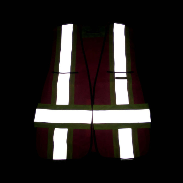 KwikSafety Hi Vis Reflective Breakaway Pink Safety Vest - Model No.: KS3326 - KwikSafety