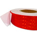KwikSafety 2" x 150 ft HoneyComb Red Reflective Tape - KwikSafety