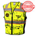 CLEARANCE! KwikSafety UNCLE WILLY'S WALL High Visibility Reflective ANSI Class 2 Safety Vest - Model No.: KS3325 - KwikSafety