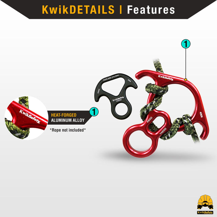 KwikSafety MANDRILL Climbing Harness Outdoor Gear - Model No.: KS6608 - KwikSafety