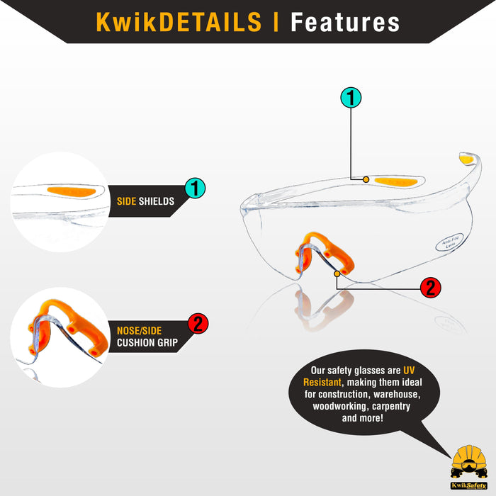 KwikSafety SUPERCELL Safety Harness ANSI Fall Protection Tongue Buckle 3D Ring - Model No.: KS6605 - KwikSafety