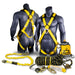 KwikSafety MONSOON Safety Harness ANSI OSHA Fall Protection 4 D Ring - Model No.: KS6611 - KwikSafety