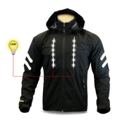 KwikSafety RACER Unisex LED Sportswear Windbreaker Safety Jacket - Model No.: KS5507 - KwikSafety