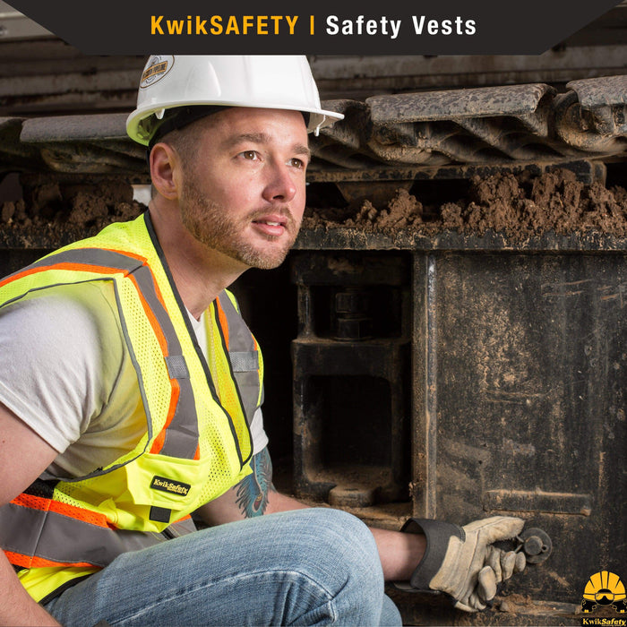 CLEARANCE! KwikSafety SUPREME | ANSI Class 2 Safety Vest - Model No.: KS3317 - KwikSafety