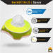 KwikSafety TORTOISE SHELL Hard Hat (16 COOLING VENTS) Type 1 Class C ANSI Tested OSHA Compliant Full Brim Style PPE - Model No.: KS1602 - KwikSafety
