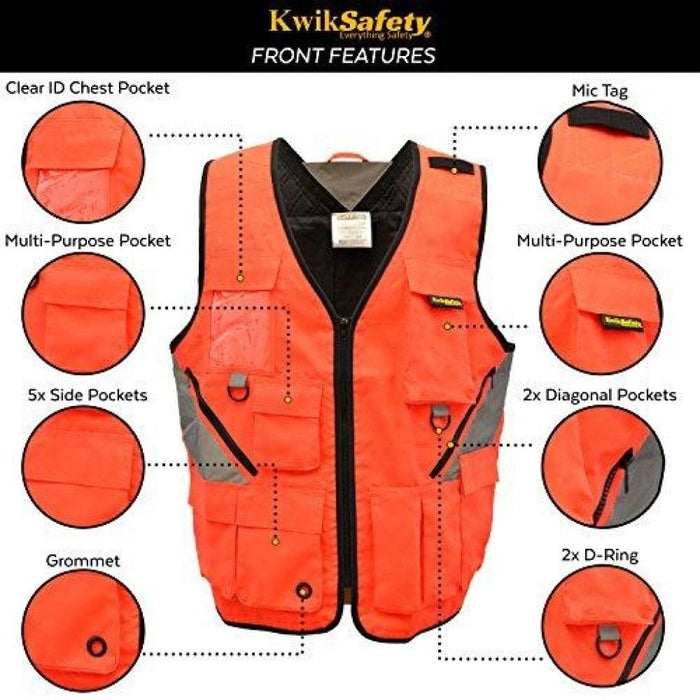 KwikSafety ARTISAN | Lightweight Tool Vest - Model No.: KS3314 - KwikSafety