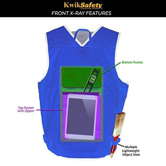 KwikSafety ARTISAN | Lightweight Tool Vest - Model No.: KS3314 - KwikSafety