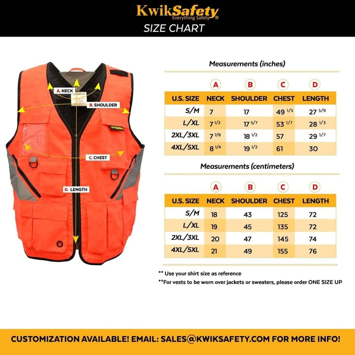 KwikSafety ARTISAN | Lightweight Tool Vest - Model No.: KS3314 - KwikSafety