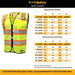 KwikSafety ATHLETE Hi Vis Reflective ANSI PPE Constrasting Class 2 Safety Vest - Model No.: KS3311 - KwikSafety