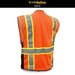 CLEARANCE! KwikSafety BIG KAHUNA Hi Vis Reflective ANSI PPE Surveyor Class 2 Safety Vest- Model No.: KS3301 - KwikSafety