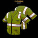 CLEARANCE! KwikSafety EXECUTIVE Hi Vis Reflective ANSI PPE Surveyor Class 3 Safety Vest - Model No.: KS3303 - KwikSafety