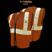 KwikSafety HOT SHOT Hi Vis Reflective ANSI PPE Construction Class 2 Safety Vest - KwikSafety