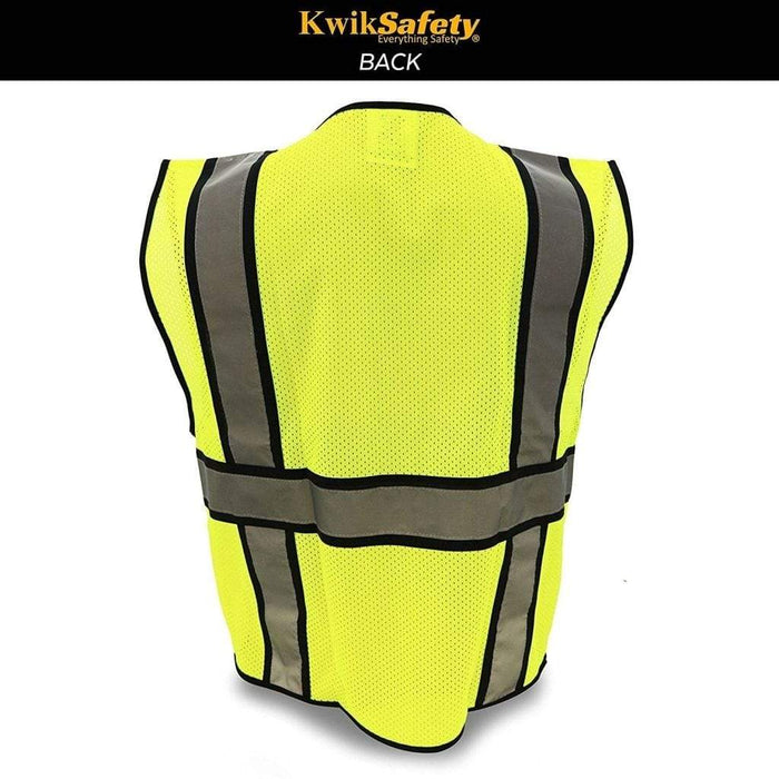 CLEARANCE! KwikSafety OFFICIAL | ANSI Class 2 Ultra Cool Surveyor's Safety Vest - Model No.: KS3312 - KwikSafety