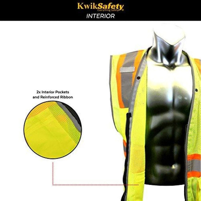 KwikSafety IMPERIAL | ANSI Class 2 Safety Vest - Model No.: KS3307 - KwikSafety