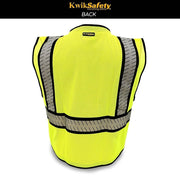 CLEARANCE! KwikSafety SHERIFF | ANSI Class 2 Fishbone Safety Vest (Old Sizing) - Model No.: KS3305 - KwikSafety
