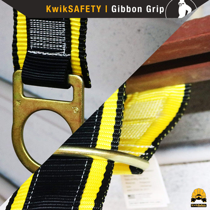 KwikSafety GIBBON GRIP 3 ft. Fall Protection Anchor Choker ANSI Cross Arm Strap - Model No.: KS7801 - KwikSafety